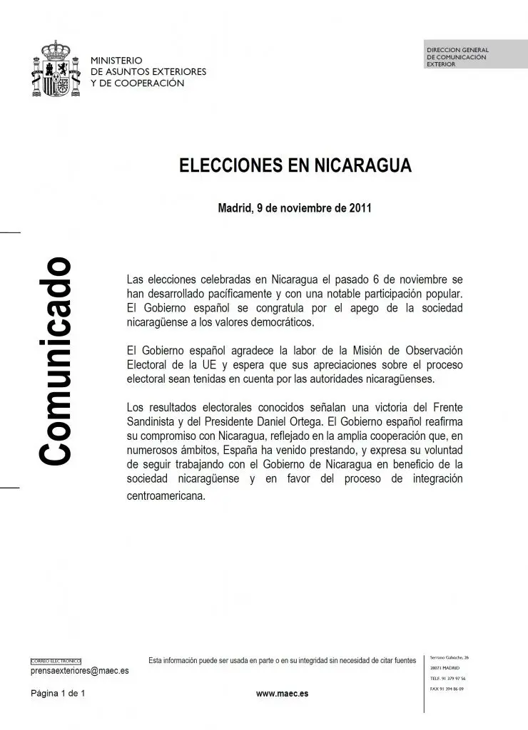 Captura Comunicado