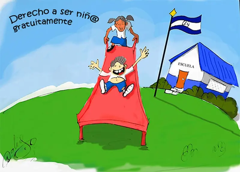 Derecho a ser niñ@ gratuitamente - Caricatura - 01/06/14