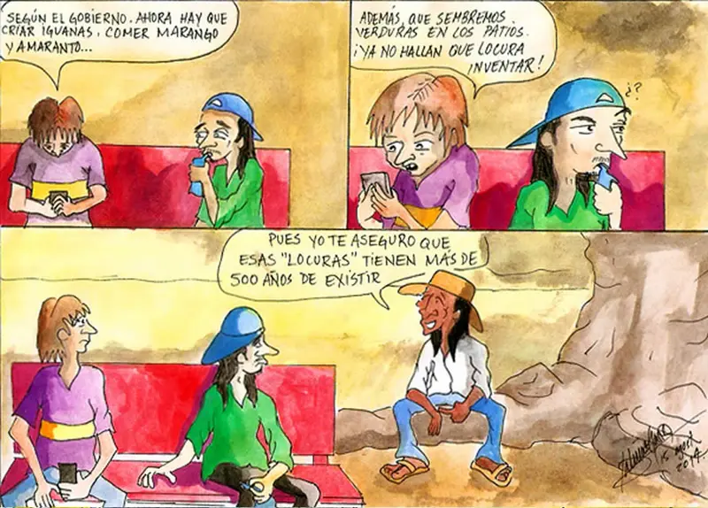 El retorno a las raíces - Caricatura - 25/08/14