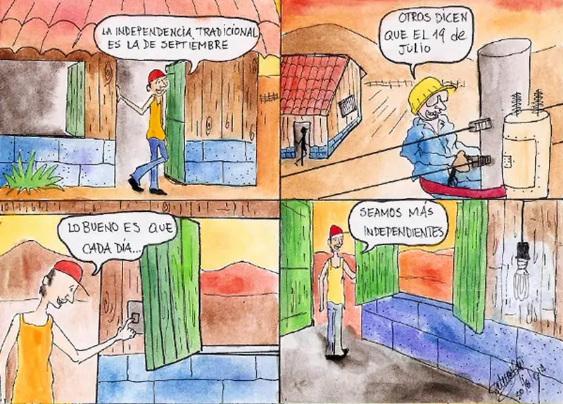 La nueva independencia - Caricatura - 01/09/14