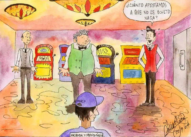 Ley de casinos - Caricatura - 29/09/14