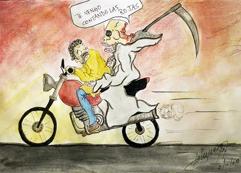 Una cara infracción - Caricatura - 03/11/14