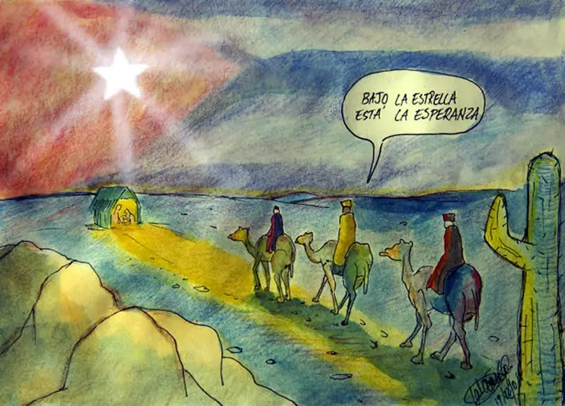 Mensaje de Esperanza - Caricatura - 22/12/14