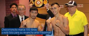 Chocorroncito marca 105 libras y está listo para su revancha ante Freshmart