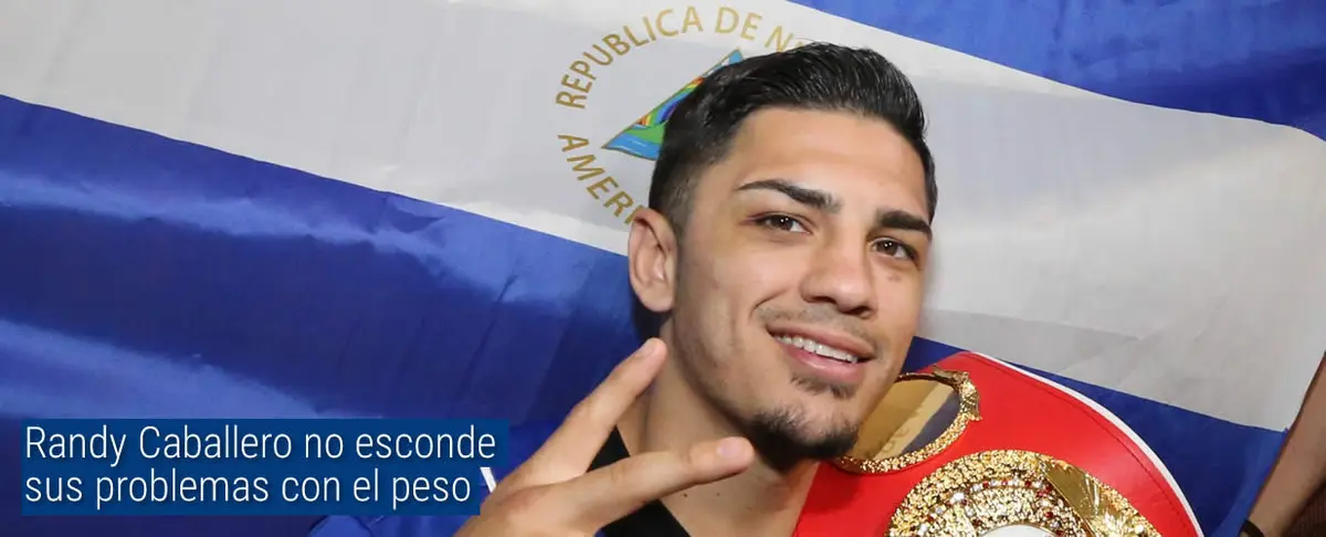 Randy Caballero no esconde sus problemas con el peso
