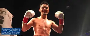 Randy Caballero continúa invicto