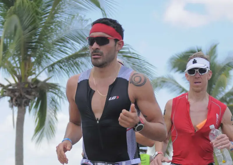 Nicas participan en el ironman 70.3 de Panama