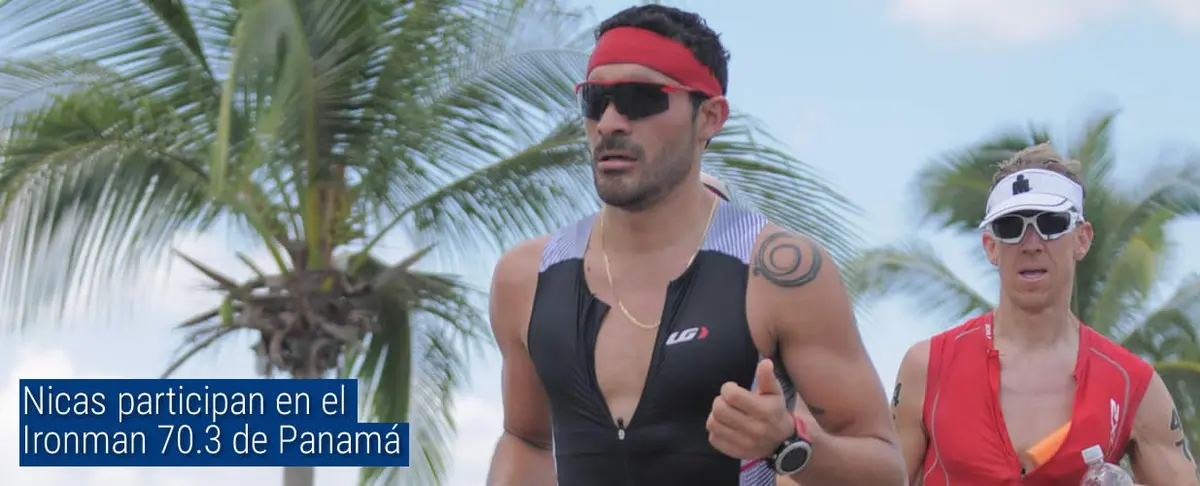 Nicas participan en el ironman 70.3 de Panamá