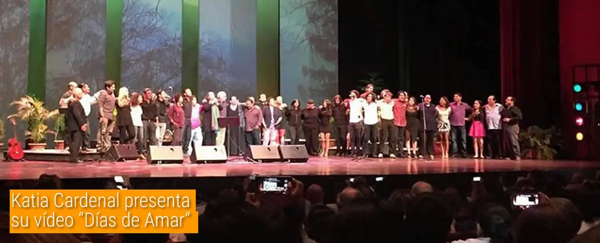Katia Cardenal presenta su vídeo “Días de Amar”