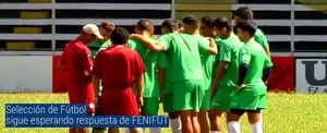Selección de Fútbol sigue esperando respuesta de FENIFUT