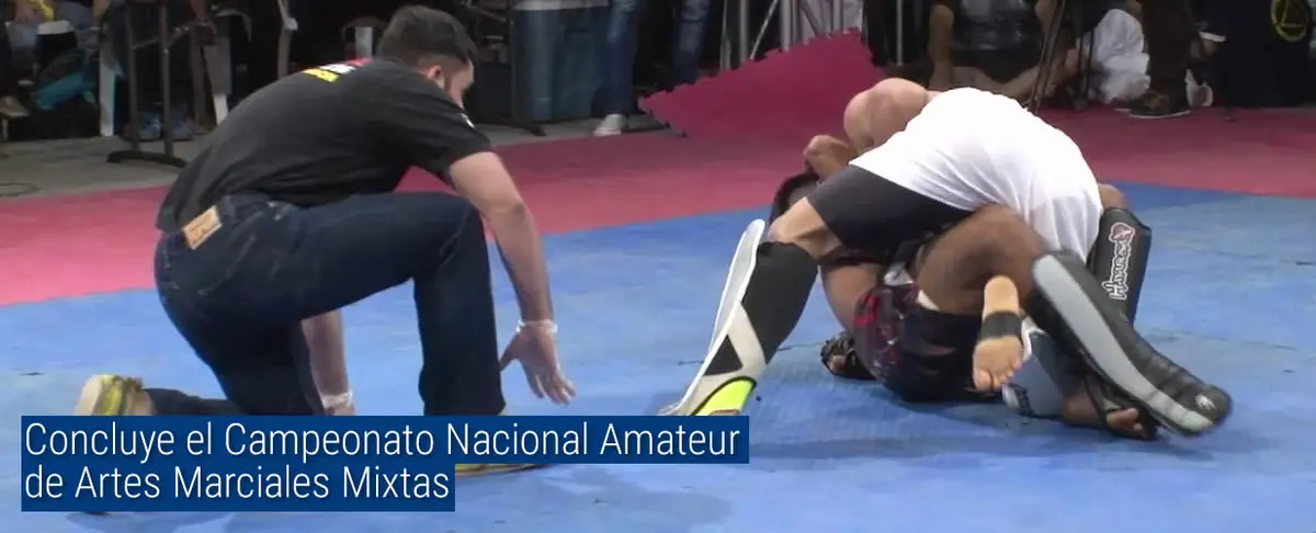 Concluye el Campeonato Nacional Amateur de Artes Marciales Mixtas