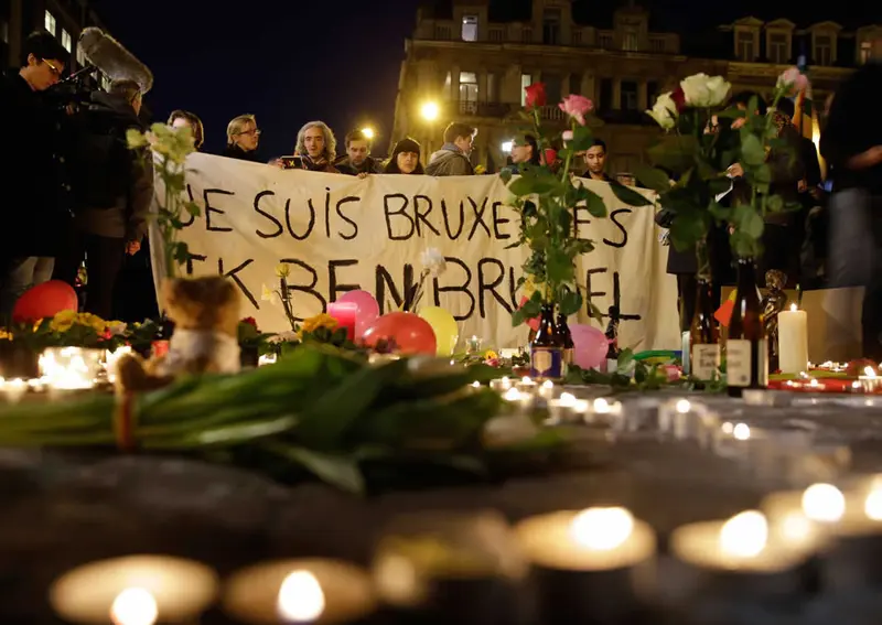 Bélgica homenajea a las víctimas de los atentados terroristas