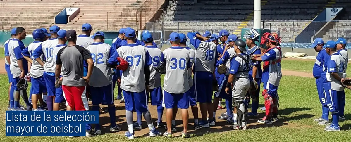 Lista de la selección mayor de beisbol