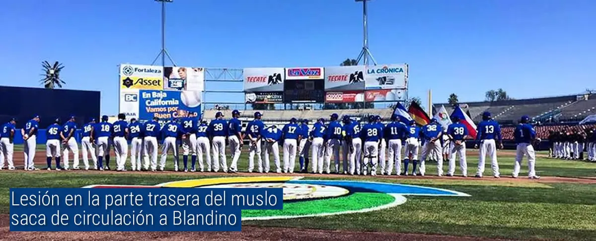 Lesión en la parte trasera del muslo saca de circulación a Blandino