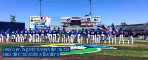 Lesión en la parte trasera del muslo saca de circulación a Blandino