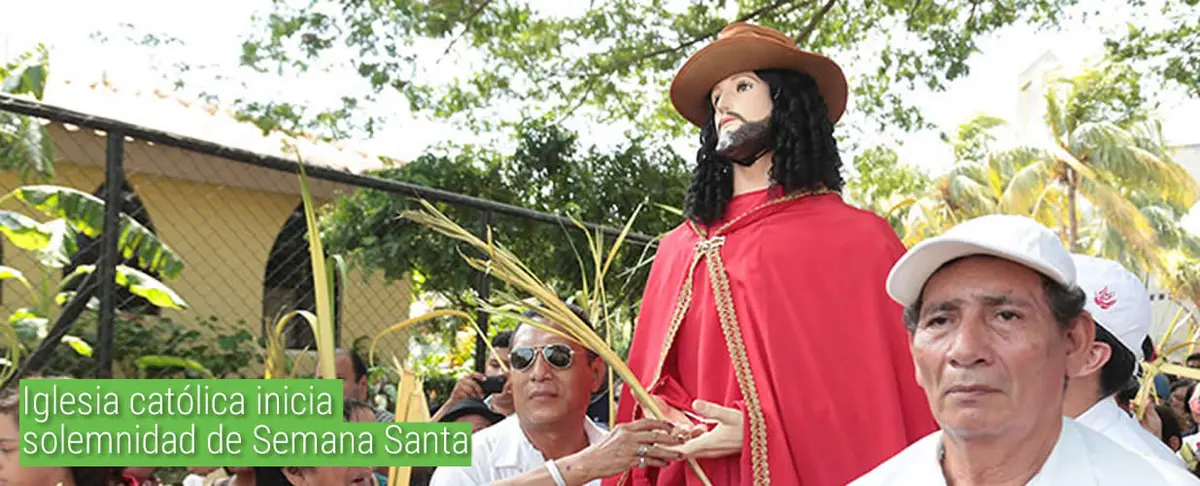 Iglesia católica inicia solemnidad de Semana Santa