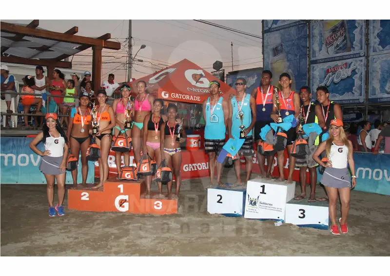 Golpe de autoridad en Tour Nacional de Voleibol de Playa