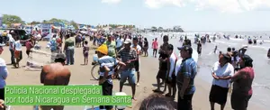 Policía Nacional desplegada por toda Nicaragua en Semana Santa