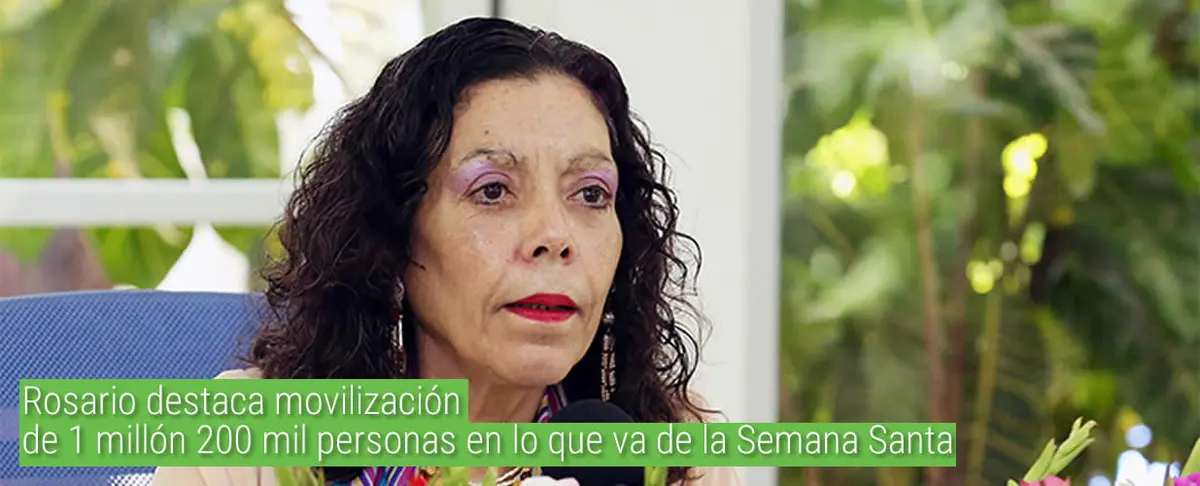 Rosario destaca movilización de 1 millón 200 mil personas en lo que va de la Semana Santa