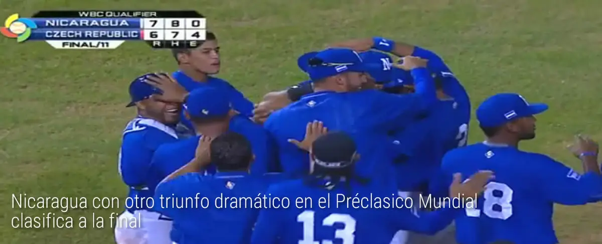 Nicaragua con otro triunfo dramático en el Préclasico Mundial