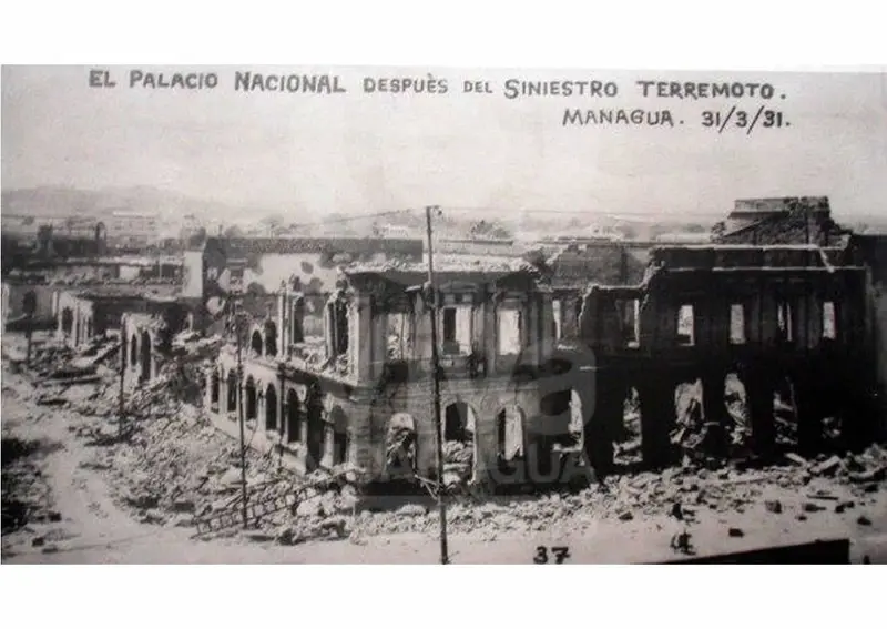 Managua, de rodillas ante la naturaleza: 31 de marzo de 1931