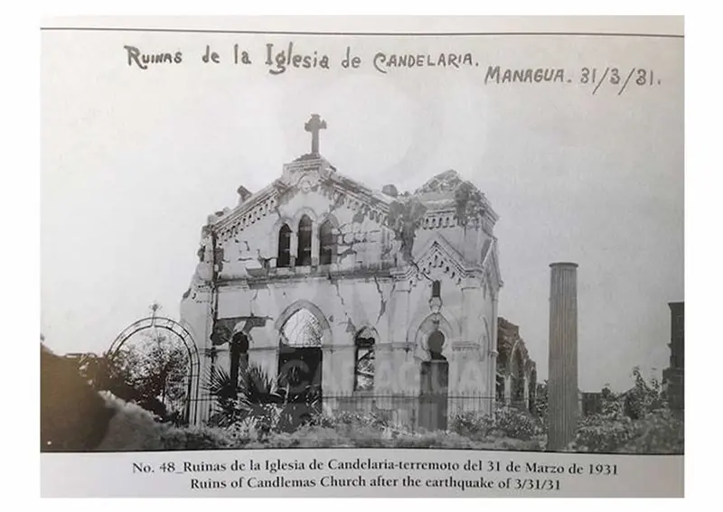 Managua, de rodillas ante la naturaleza: 31 de marzo de 1931