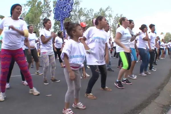 Mañana Deportiva en ocasión del Día Mundial de la Salud