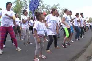 Mañana Deportiva en ocasión del Día Mundial de la Salud