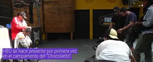 HBO se hace presente por primera vez en el campamento del “Chocolatito”