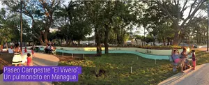 Paseo Campestre “El Vivero”: Un pulmoncito en Managua