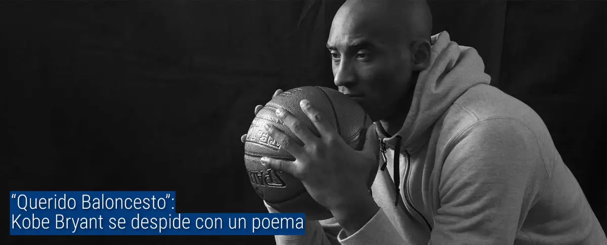 “Querido Baloncesto”: Kobe Bryant se despide con un poema