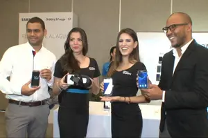 Samsung presenta su nueva línea de celulares Galaxy y Gear VR