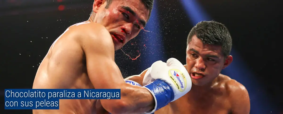 Chocolatito paraliza a Nicaragua con sus peleas