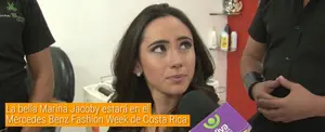 La bella Marina Jacoby estará en el Mercedes Benz Fashion Week de Costa Rica