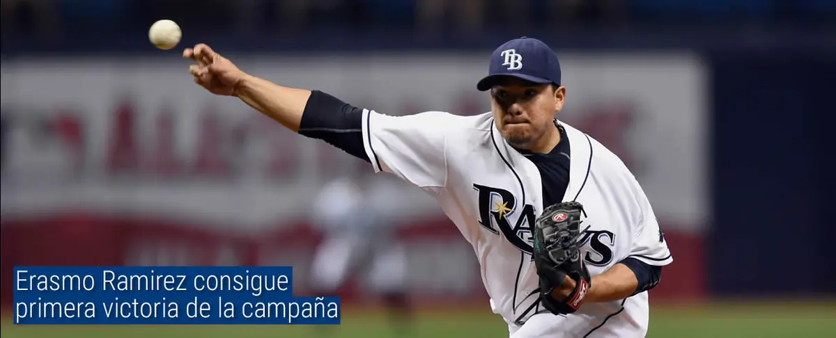 Erasmo Ramirez consigue primera victoria de la campaña