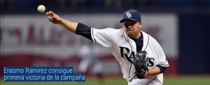 Erasmo Ramirez consigue primera victoria de la campaña