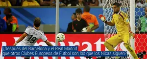 ¿Después del Barcelona y el Real Madrid que otros Clubes Europeos de Futbol son los que los Nicas siguen?