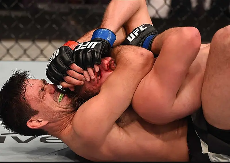 Una lista de algunos de los Top artistas de la Sumisión en UFC