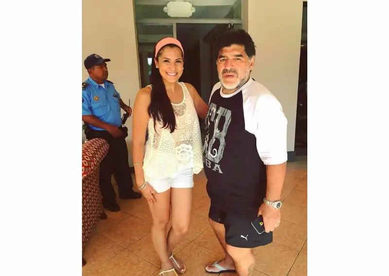 Maradona y su doblete de visitas a Nicaragua