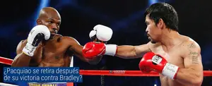 ¿Pacquiao se retira después de su victoria contra Bradley?