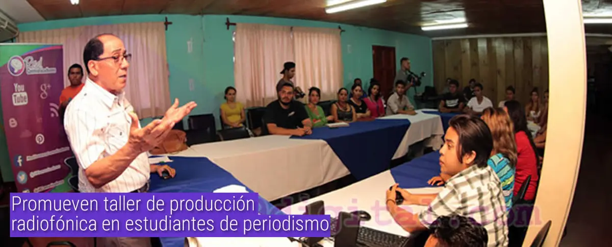 Promueven taller de producción radiofónica en estudiantes de periodismo