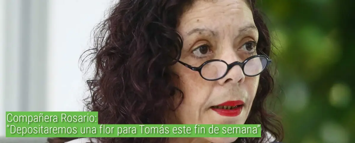 Compañera Rosario: “Depositaremos una flor para Tomás este fin de semana”