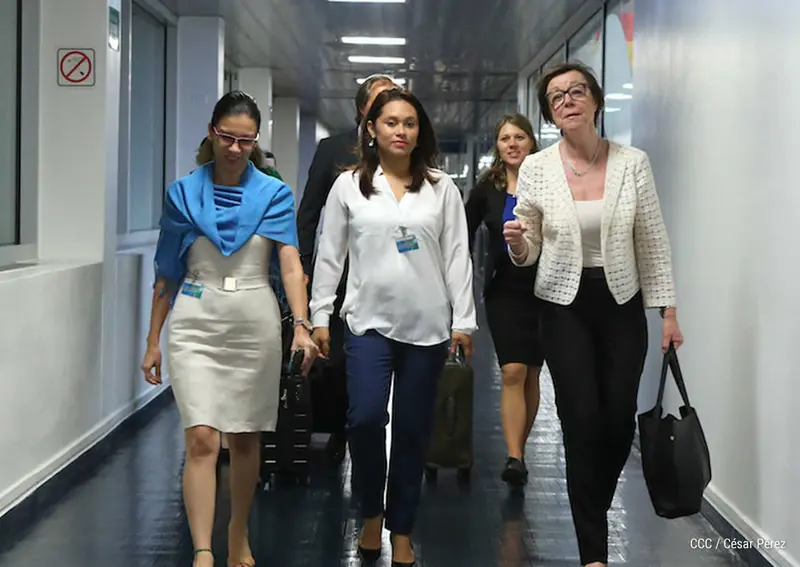 Llega a Nicaragua Viceministra de Relaciones Exteriores de Suecia para fortalecer relaciones bilaterales