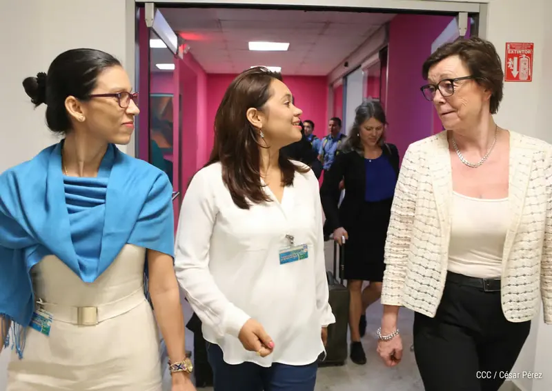 Llega a Nicaragua Viceministra de Relaciones Exteriores de Suecia para fortalecer relaciones bilaterales