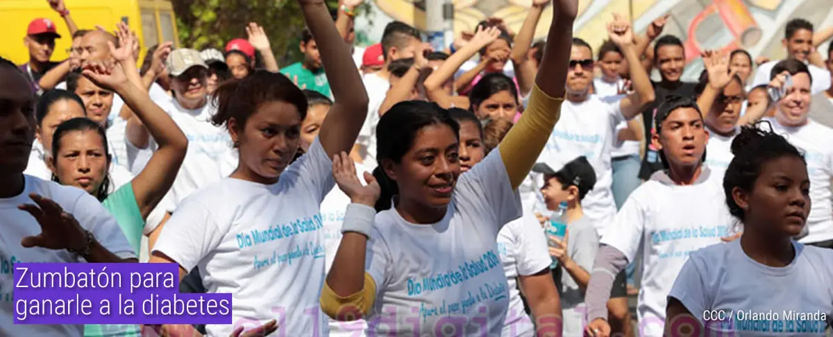 Zumbatón para ganarle a la diabetes