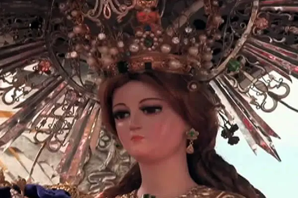 Patrona de El Viejo, en histórica visita a Masaya