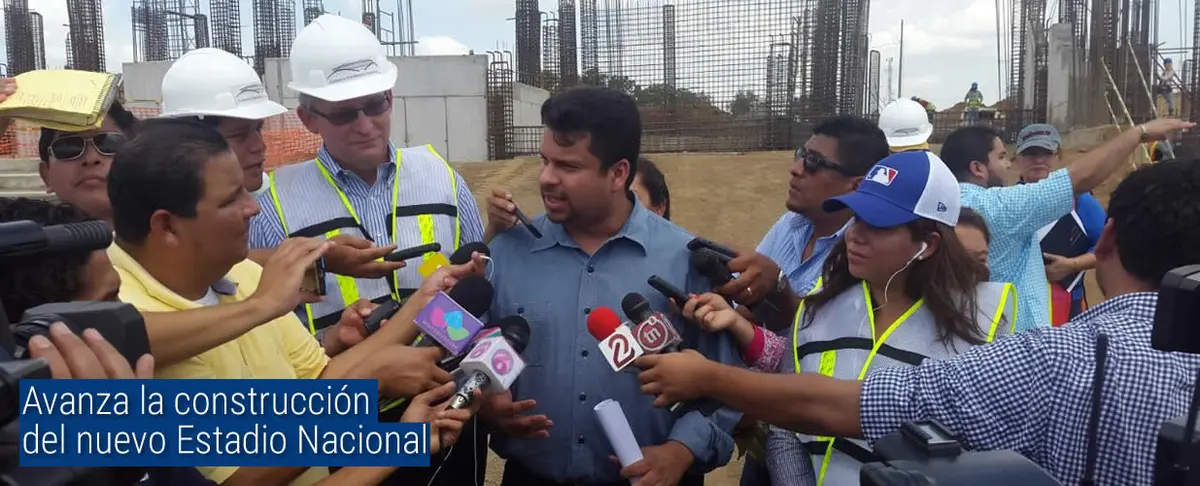 Avanza la construcción del nuevo Estadio Nacional (Fotos)