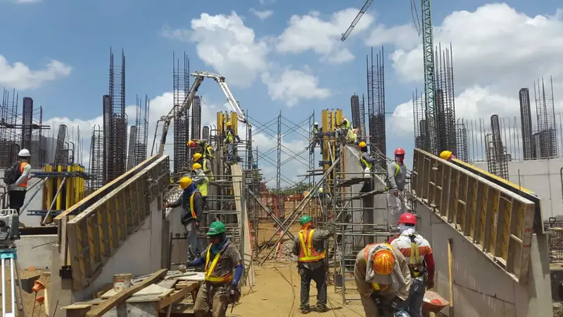 Avanza la construcción del nuevo Estadio Nacional