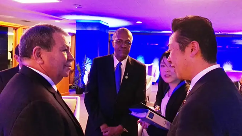 General Omar Halleslevens sostuvo Reunión Bilateral con el Vice-Ministro Japonés Hitoshi Kikawada