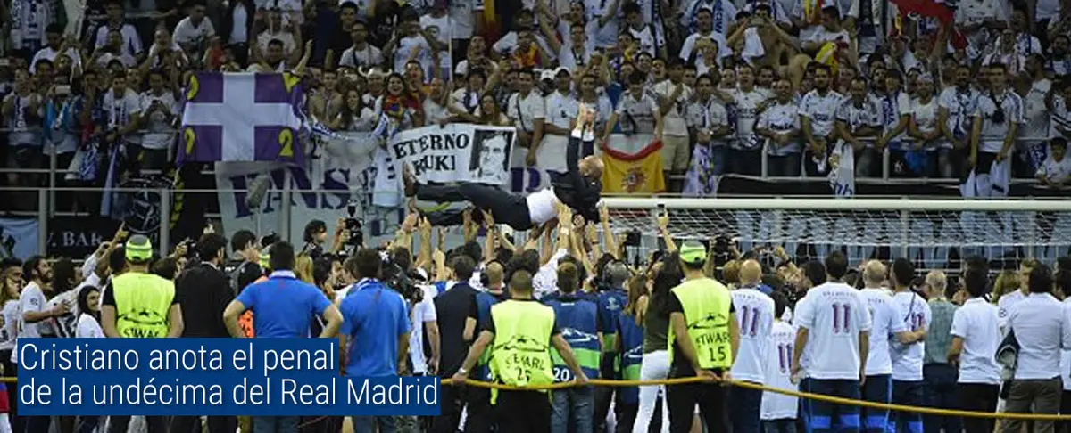 Cristiano anota el penal de la undécima del Real Madrid
